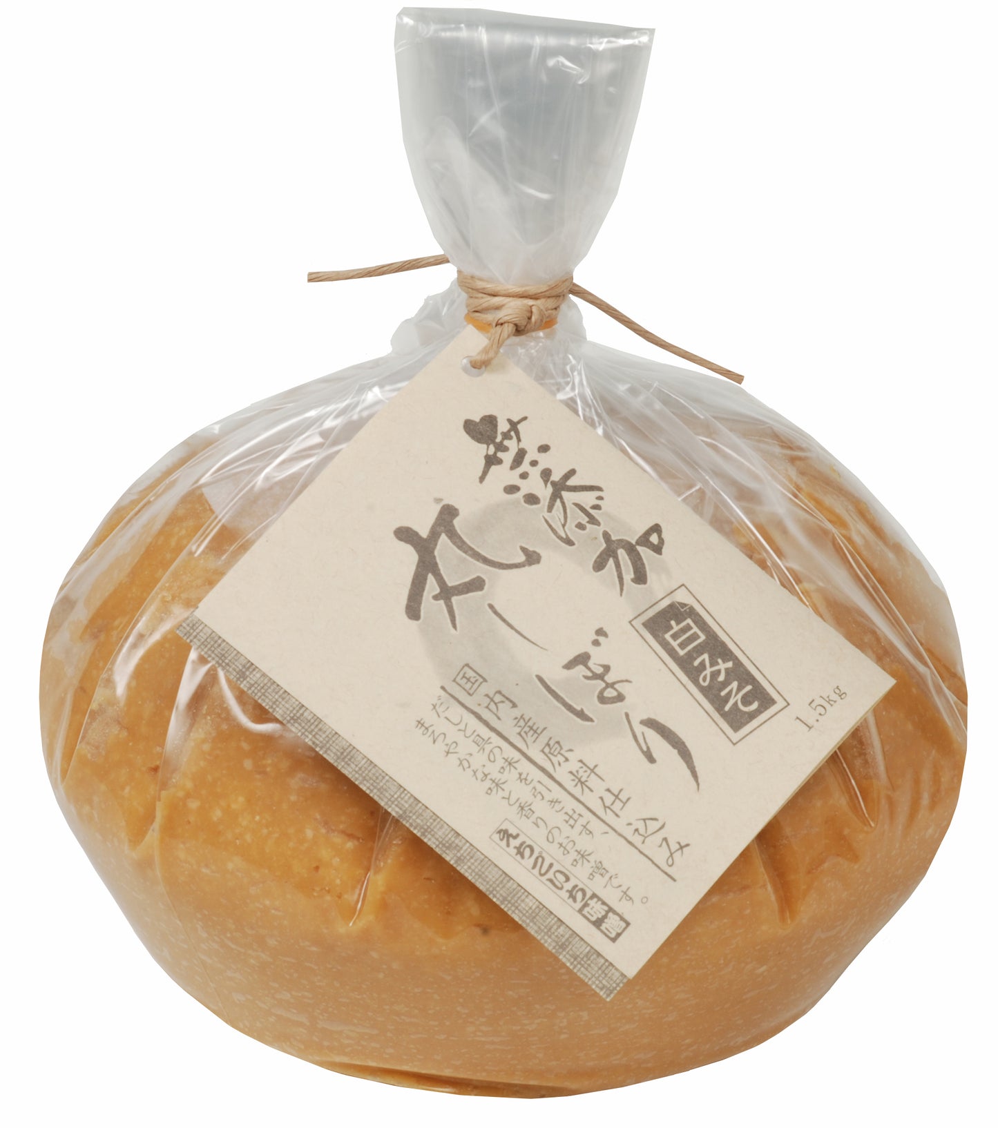 無添加 丸しぼり白みそ 1.5kg